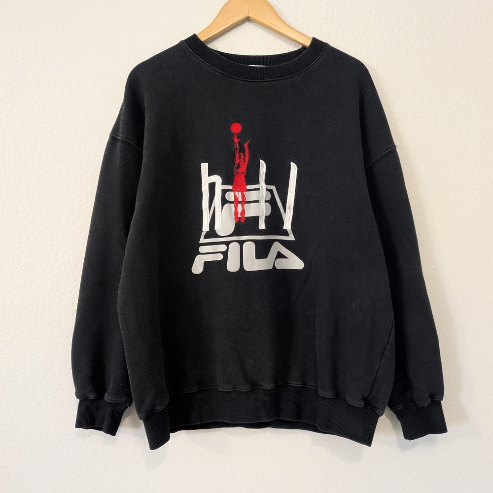 Vintage 90s Grant Hill X Fila Crewneck Sweatshirt
